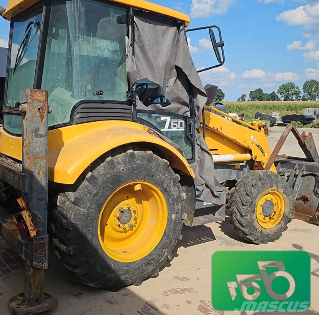 Fermec 760 (2000r.) Parts Chassis en ophanging