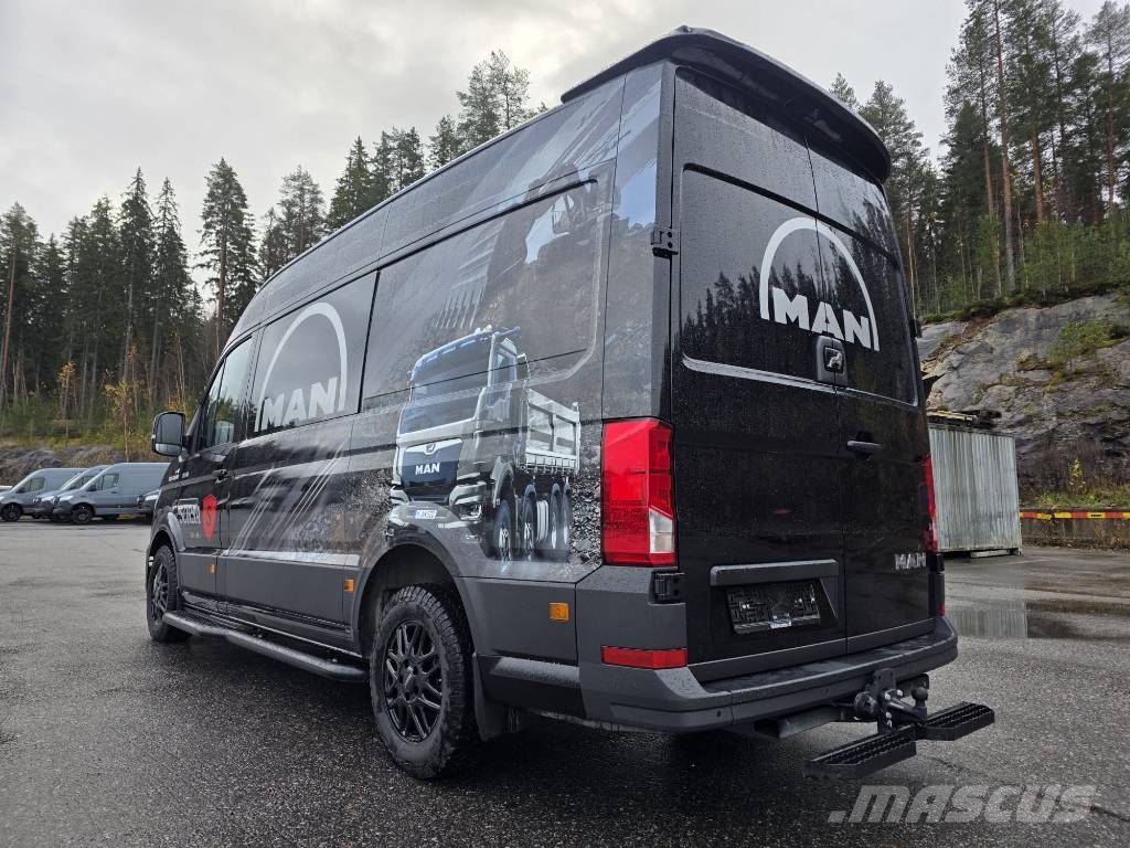MAN TGE 4.180 4x4 3640 jatko-ohjaamo Panel vans
