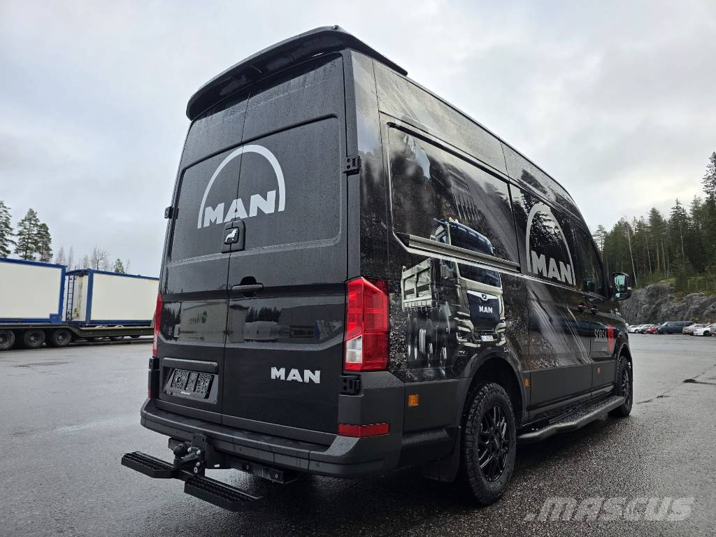 MAN TGE 4.180 4x4 3640 jatko-ohjaamo Panel vans