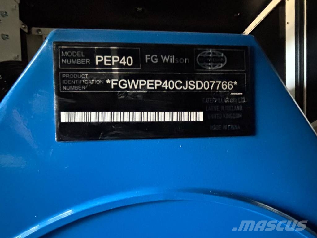 FG Wilson P110-3 - 110 kVA Genset - DPX-16008 Generadores diésel