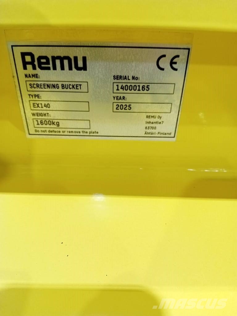 Remu EX140 Korpe za prosijavanje