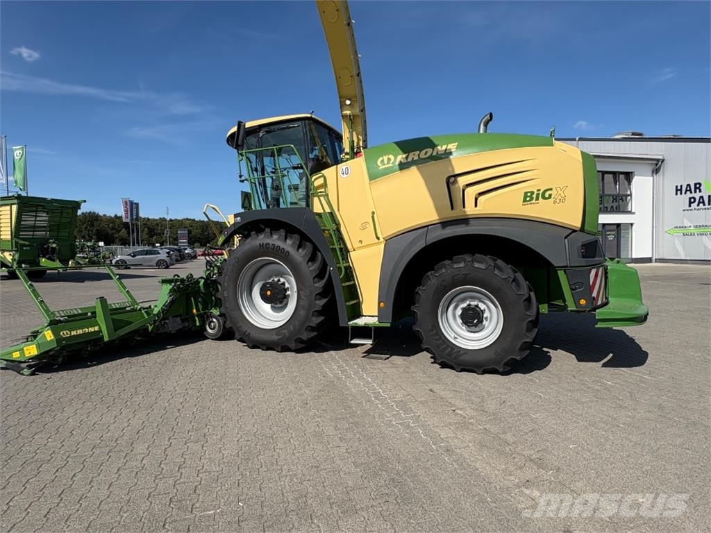 Krone BiG X 630 *Aktionspreis*Nur 258 Trommelstunden* Zāles smalcinātāji