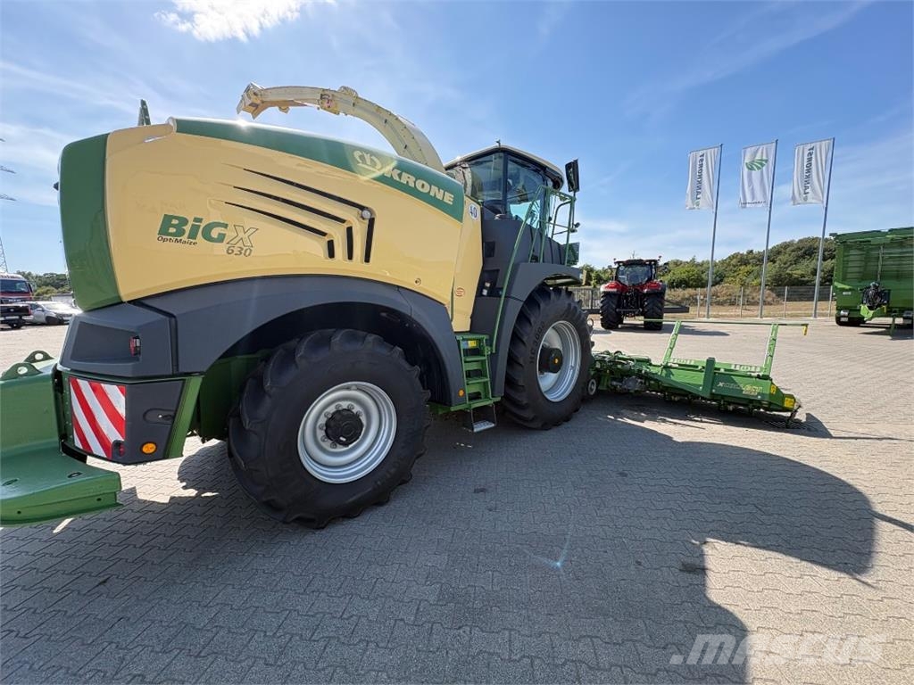 Krone BiG X 630 *Aktionspreis*Nur 258 Trommelstunden* Zāles smalcinātāji