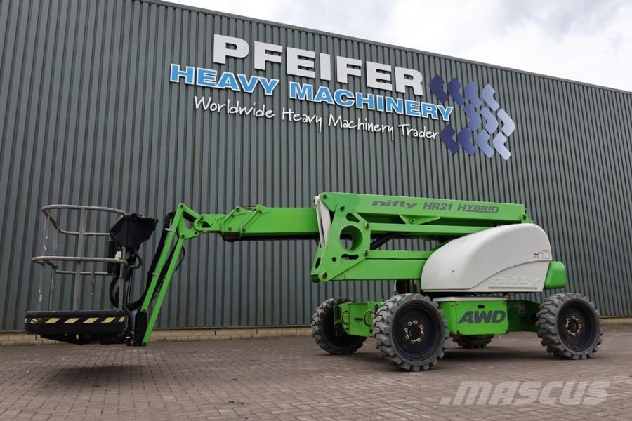 Niftylift HR21 HYBRID As - Is, Hybrid, 4x4 Drive, 21m Workin Plataforma de trabajo articulada