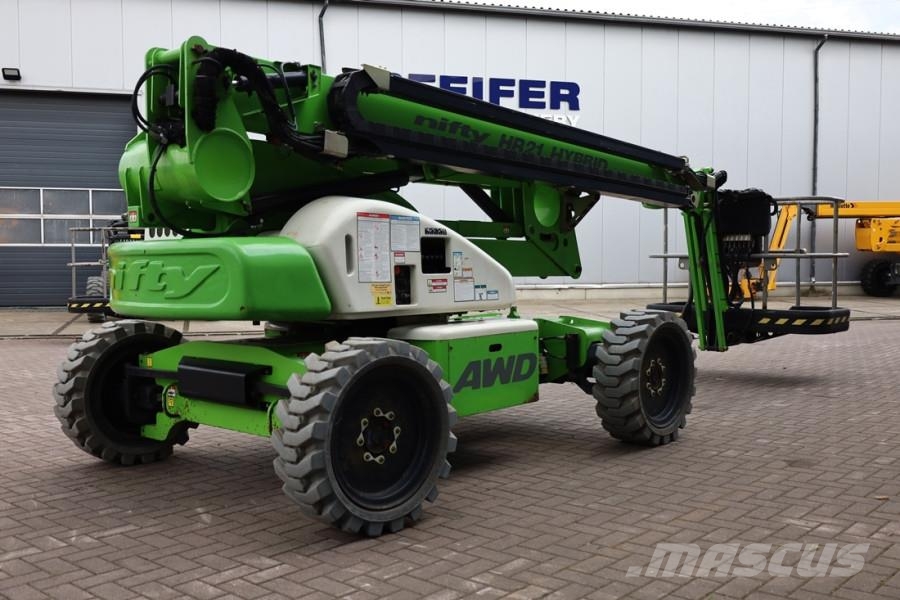 Niftylift HR21 HYBRID As - Is, Hybrid, 4x4 Drive, 21m Workin Plataforma de trabajo articulada