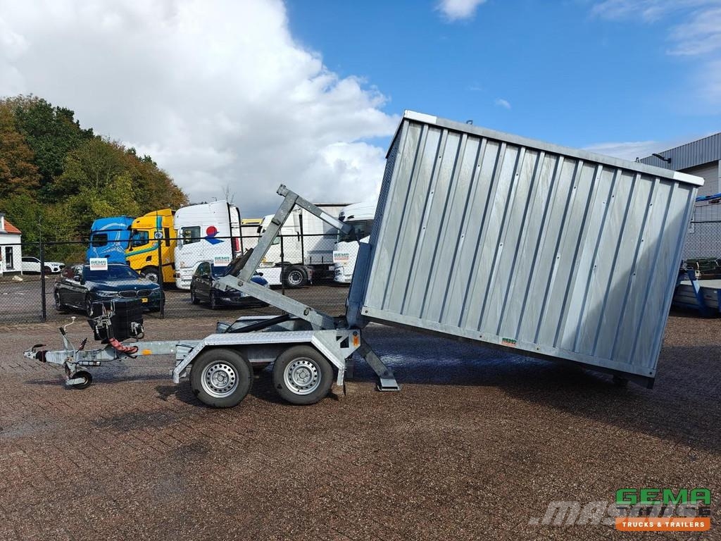 Maytec AR320 2-Axle Trailer - Hooklift System + En Containeranhänger