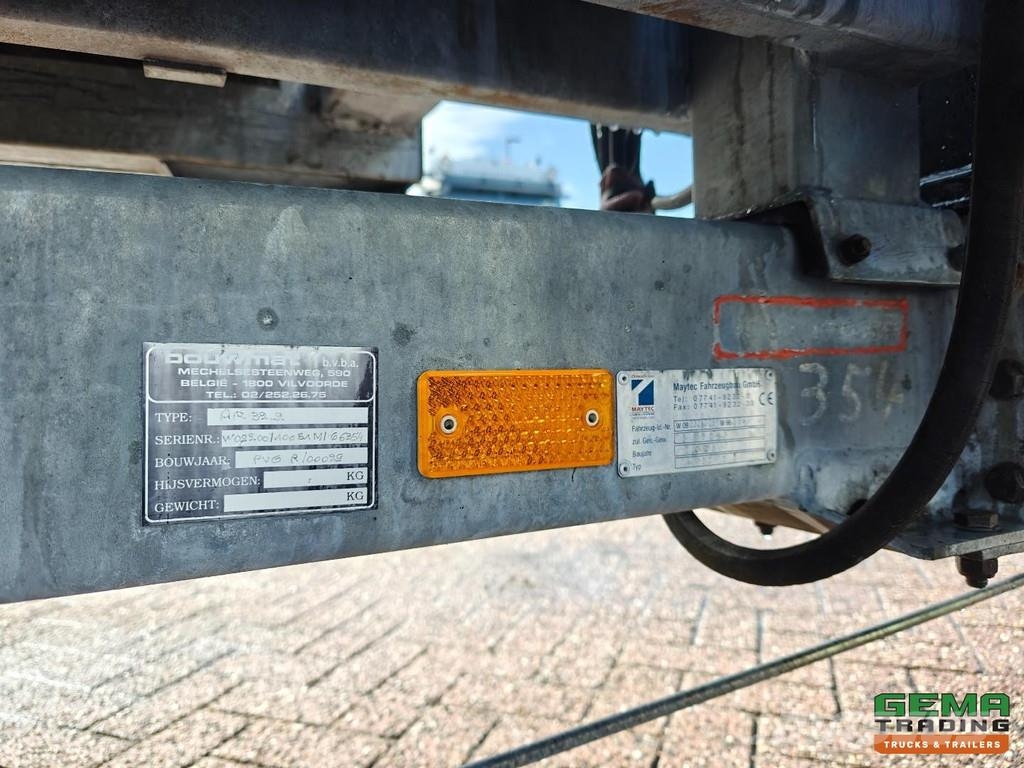 Maytec AR320 2-Axle Trailer - Hooklift System + En Containeranhänger