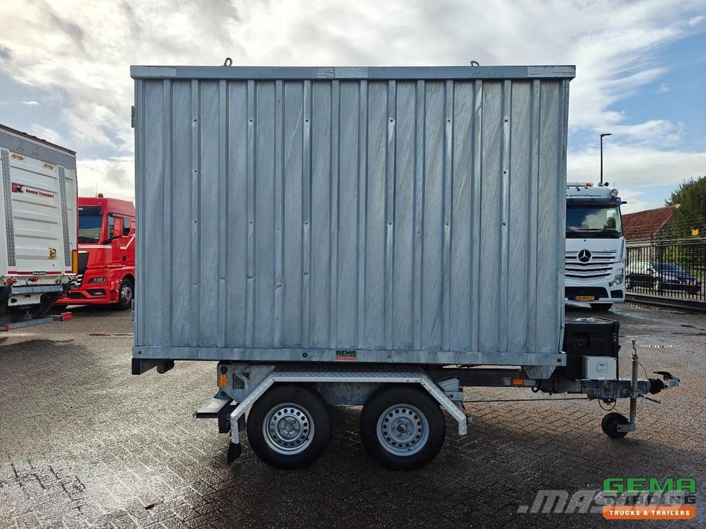 Maytec AR320 2-Axle Trailer - Hooklift System + En Containeranhänger