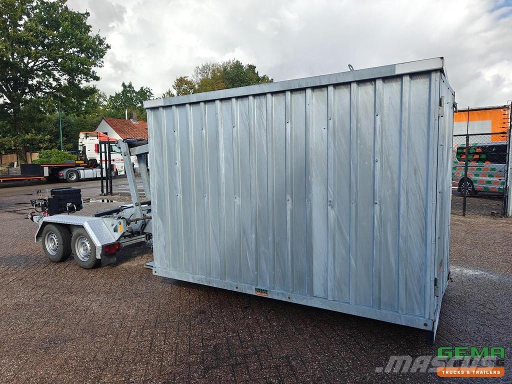 Maytec AR320 2-Axle Trailer - Hooklift System + En Containeranhänger