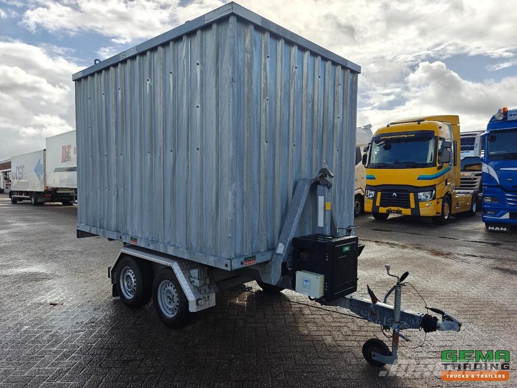 Maytec AR320 2-Axle Trailer - Hooklift System + En Containeranhänger