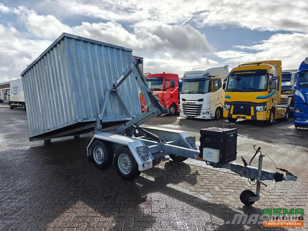 Maytec AR320 2-Axle Trailer - Hooklift System + En Containeranhänger