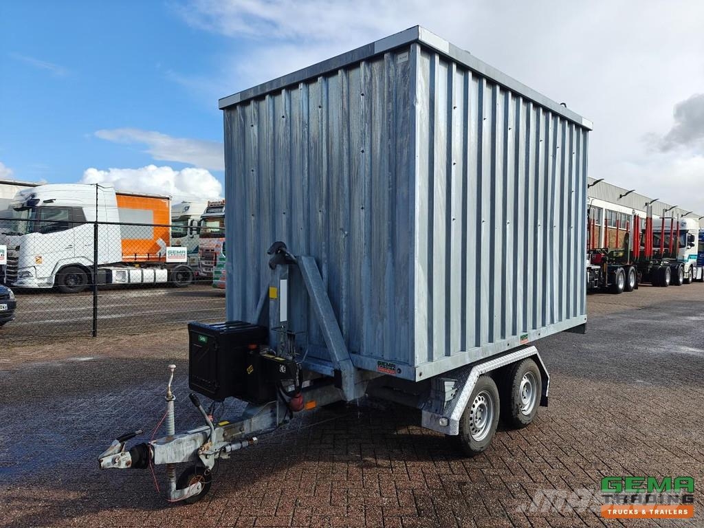 Maytec AR320 2-Axle Trailer - Hooklift System + En Containeranhänger