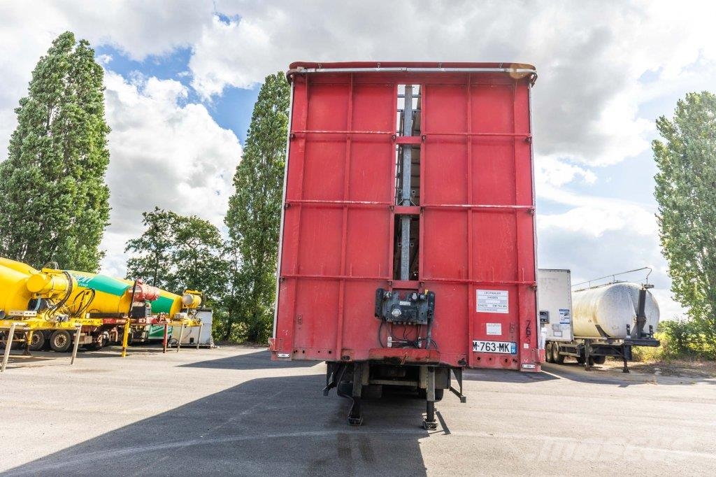 Lecitrailer CUELLO CISNE 3E-RD+DOUBLE ETAGE+DHOLLANDIA 2TON Semirremolques con caja de lona