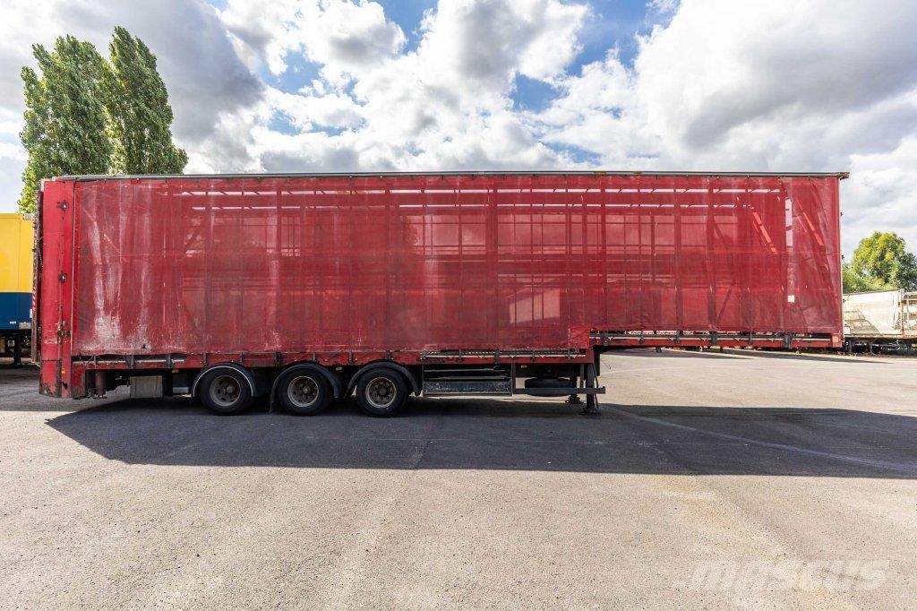 Lecitrailer CUELLO CISNE 3E-RD+DOUBLE ETAGE+DHOLLANDIA 2TON Semirremolques con caja de lona