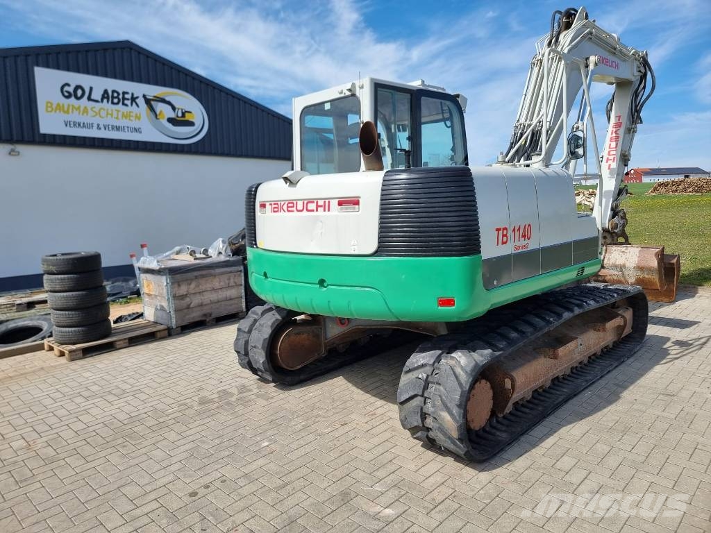 Takeuchi TB 1140 Powertilt Crawler excavators