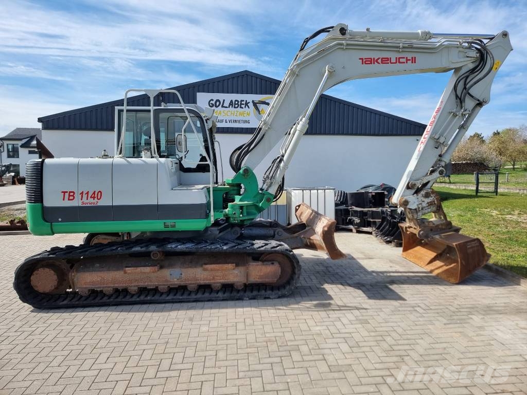 Takeuchi TB 1140 Powertilt Crawler excavators