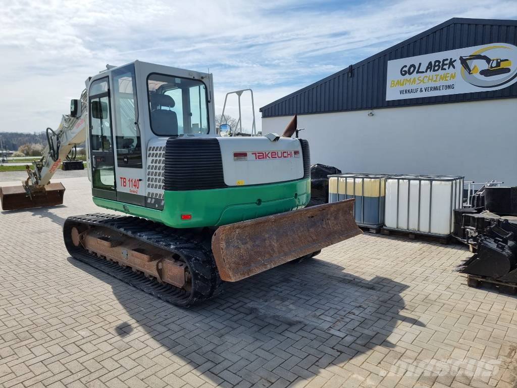 Takeuchi TB 1140 Powertilt Crawler excavators