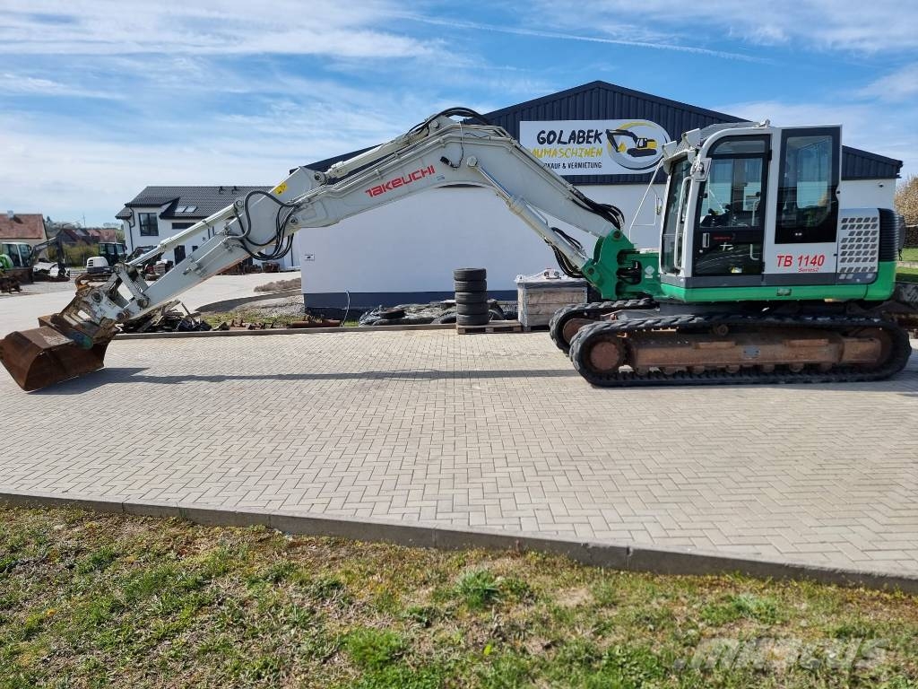 Takeuchi TB 1140 Powertilt Crawler excavators