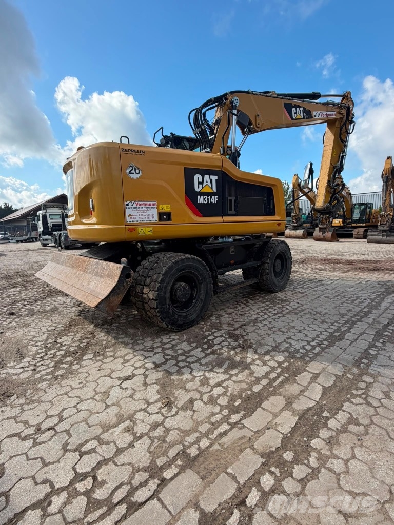 CAT M314F Wielgraafmachines