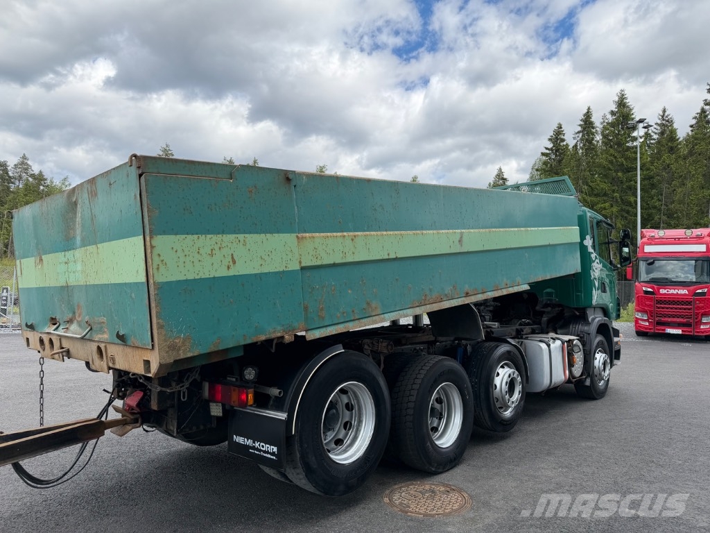 Scania R480 8x2 + PV 덤프 트럭