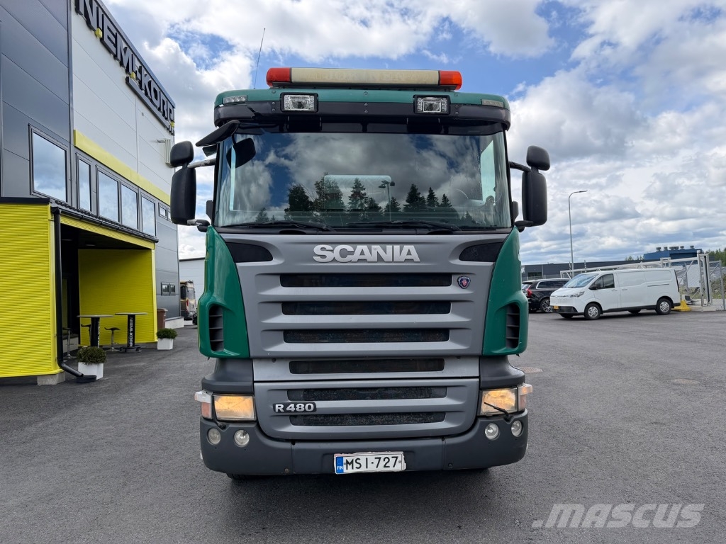Scania R480 8x2 + PV 덤프 트럭