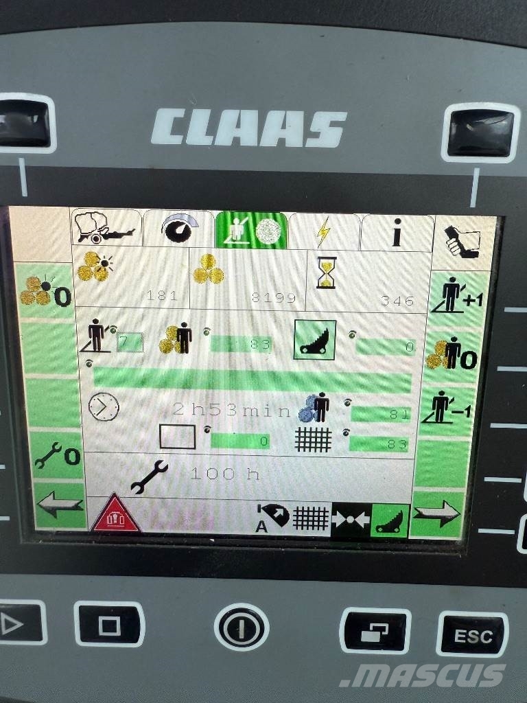 CLAAS Rollant 455 RC Uniwrap Rundbalspressar