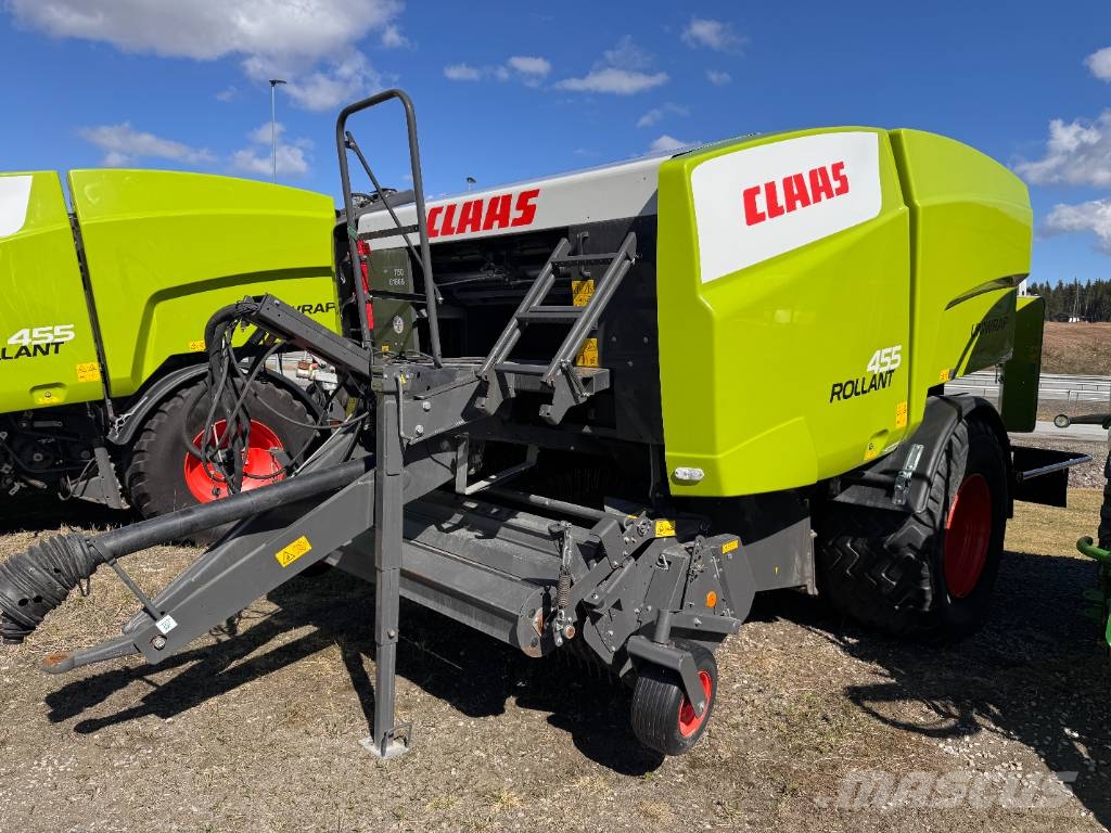 CLAAS Rollant 455 RC Uniwrap Rundbalspressar