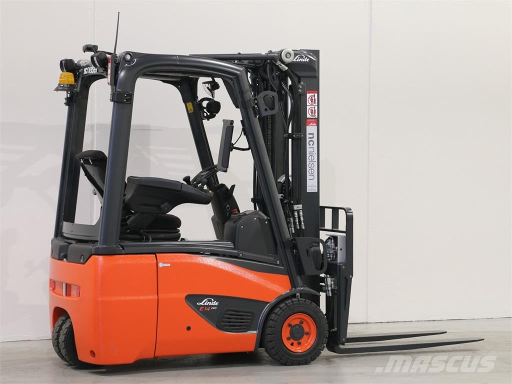 Linde E14/386-02 Elektrikli forkliftler