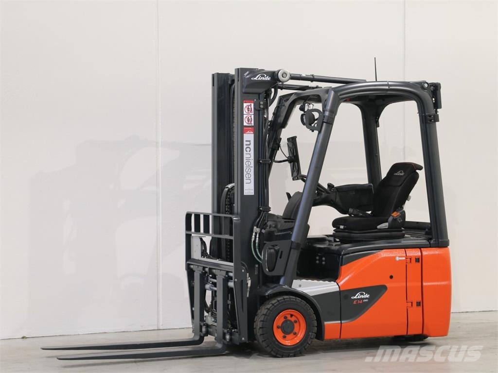 Linde E14/386-02 Elektrikli forkliftler