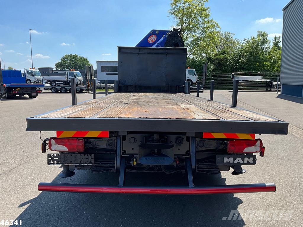 MAN TGA 35.400 8x2 PM 63 Tonmeter laadkraan All terrain cranes