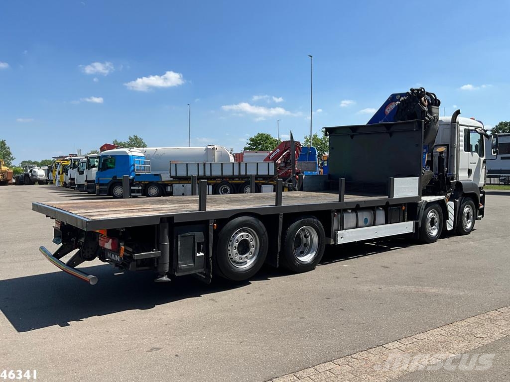 MAN TGA 35.400 8x2 PM 63 Tonmeter laadkraan All terrain cranes