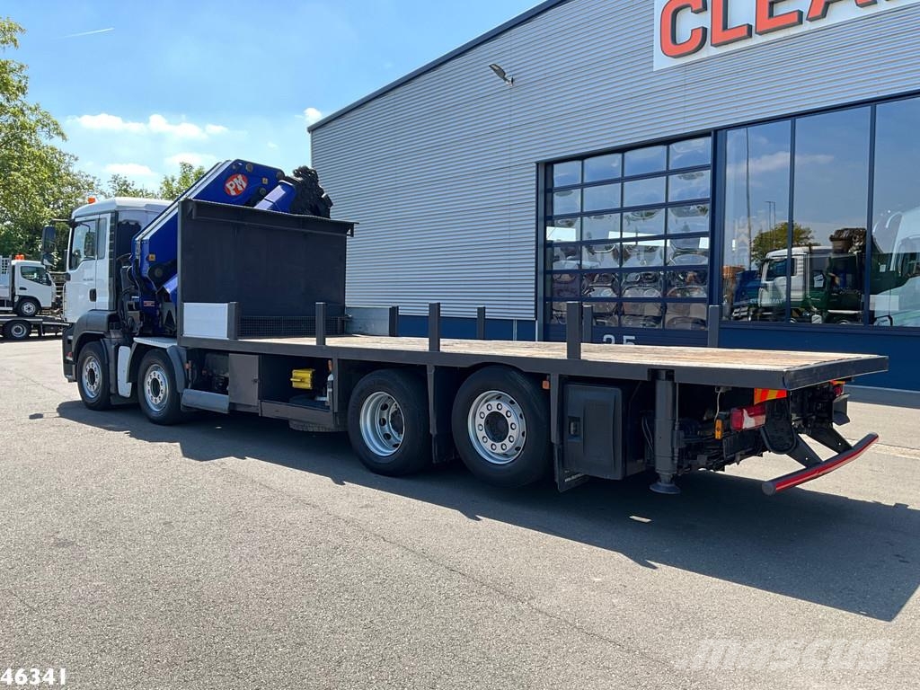 MAN TGA 35.400 8x2 PM 63 Tonmeter laadkraan All terrain cranes
