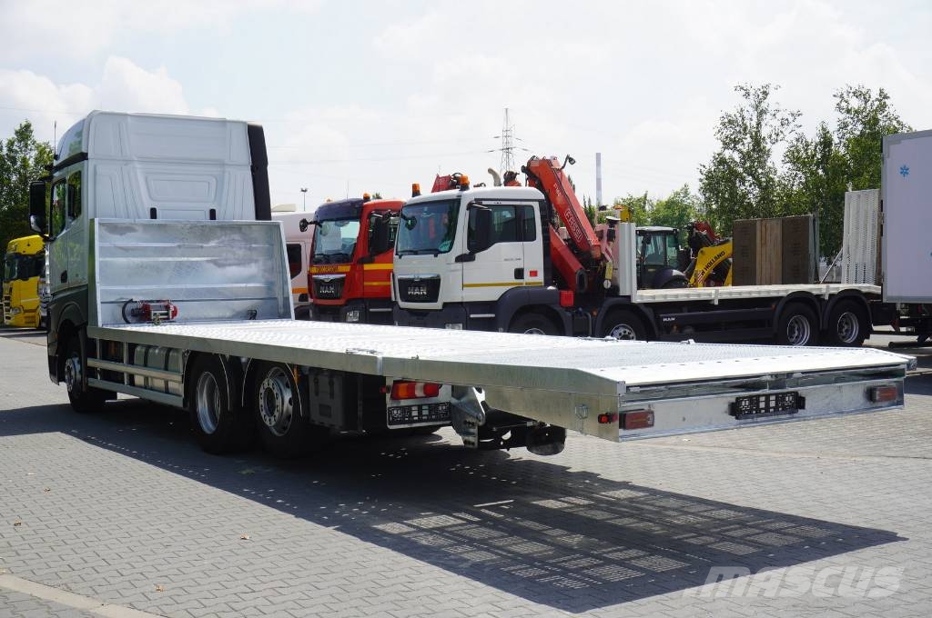 Mercedes-Benz Actros 2540 6×2 / 50 tho. km! / NEW GALVANIZED tow Platforma/Troliu