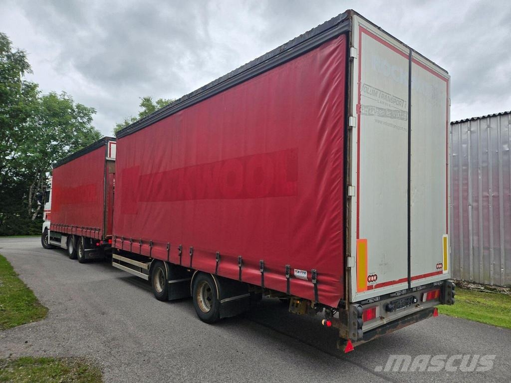 MAN TGX 26.460 6X2 + 2012 HFR TRAILER Caminhões com cortinas laterais