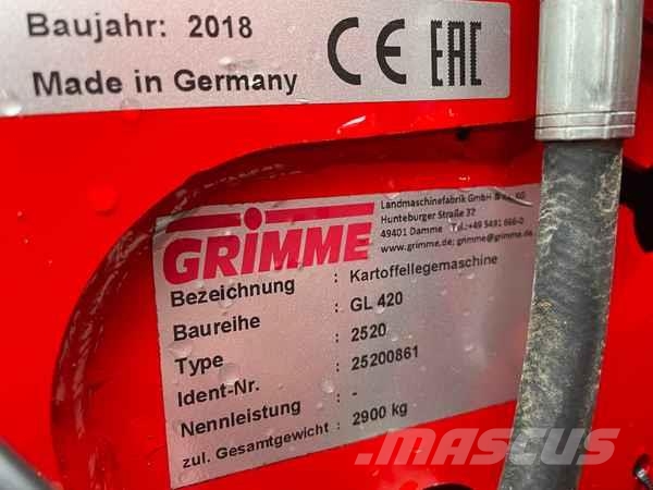 Grimme GL 420 Άλλα γεωργικά μηχανήματα