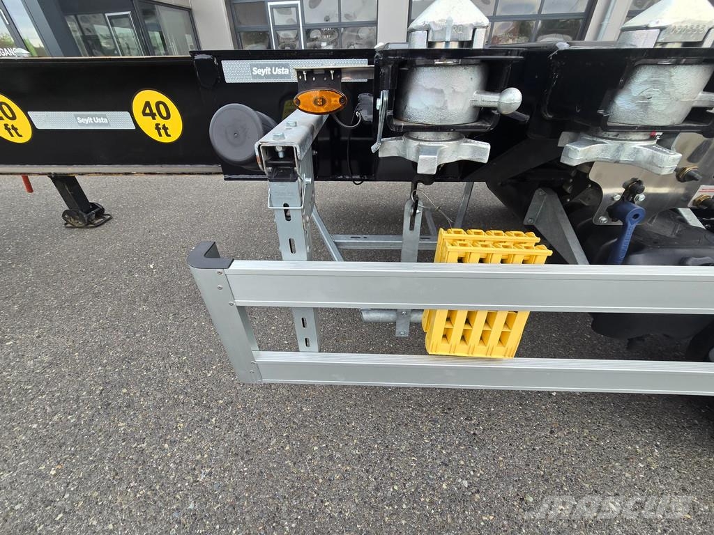  SEYIT USTA 40-45ft Gooseneck telescopic Kontejnerske polprikolice