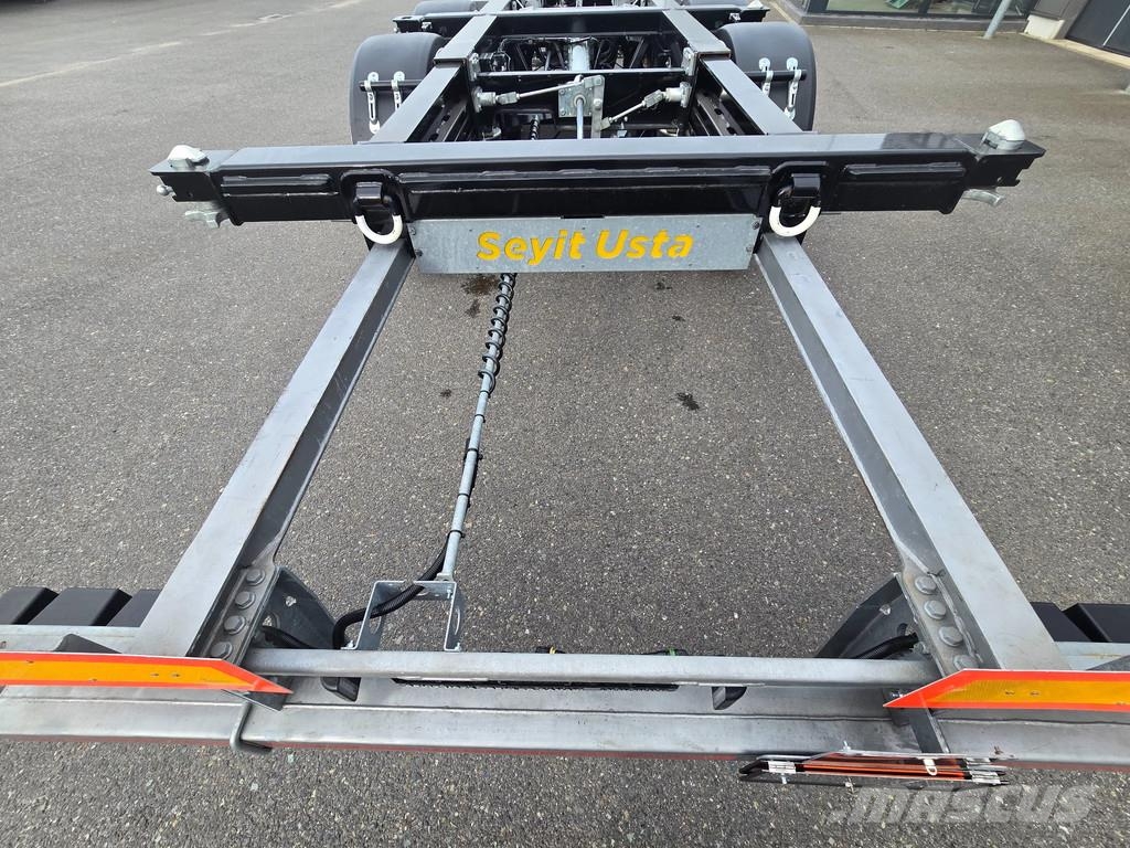  SEYIT USTA 40-45ft Gooseneck telescopic Kontejnerske polprikolice