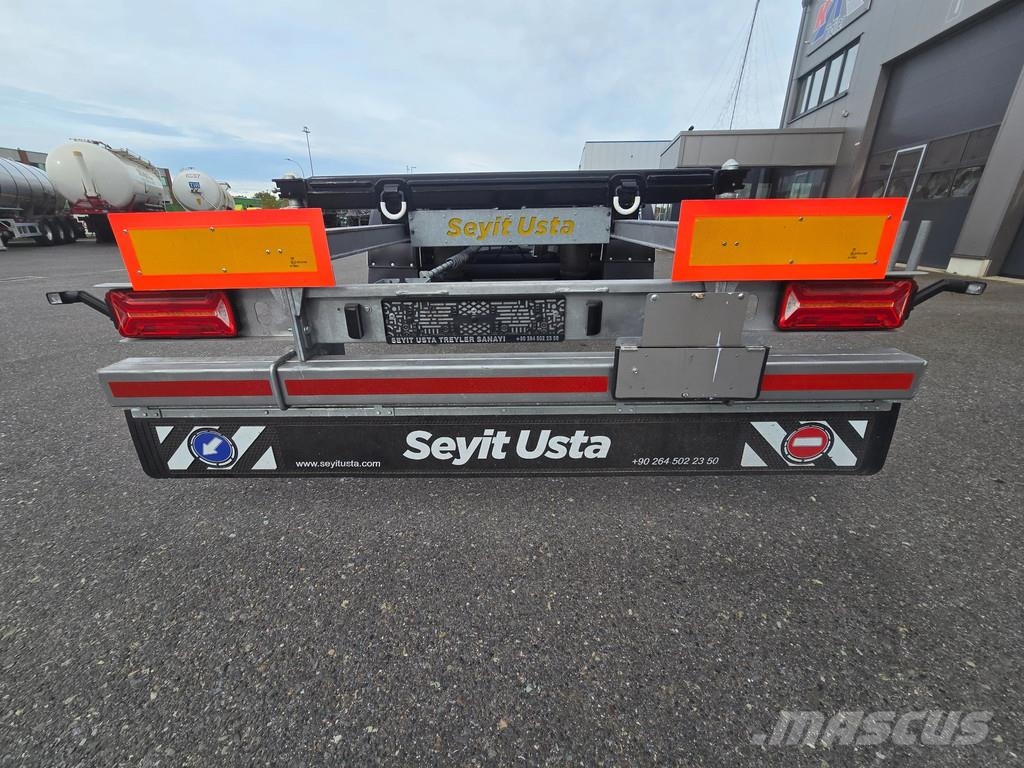  SEYIT USTA 40-45ft Gooseneck telescopic Kontejnerske polprikolice