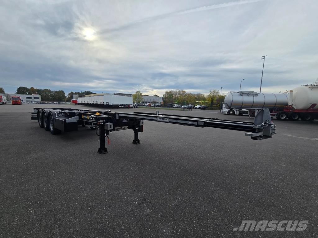  SEYIT USTA 40-45ft Gooseneck telescopic Kontejnerske polprikolice