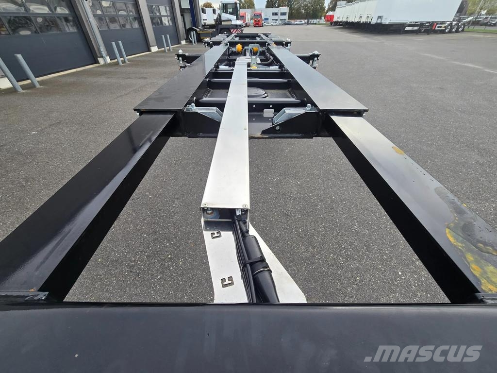 SEYIT USTA 40-45ft Gooseneck telescopic Kontejnerske polprikolice