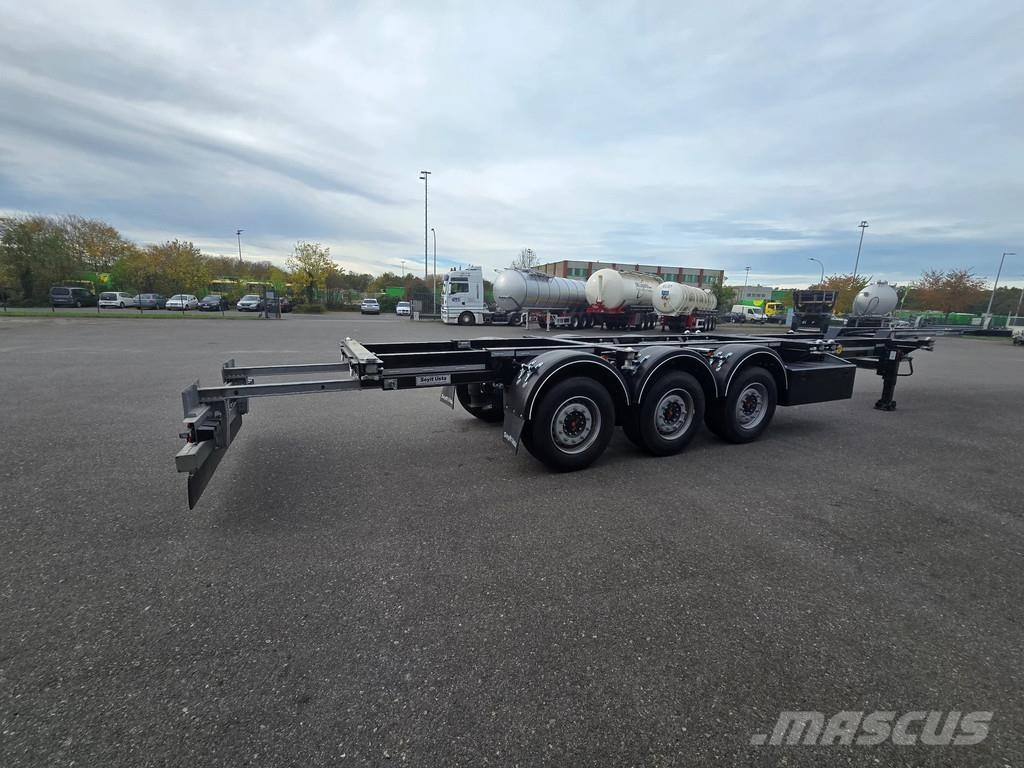  SEYIT USTA 40-45ft Gooseneck telescopic Kontejnerske polprikolice