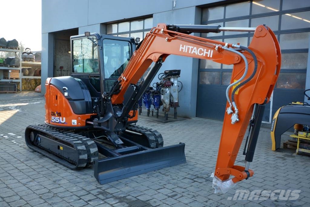 Hitachi ZX 55 U-6, 2024, Ravensburg-Oberzell, Baden-Württemberg