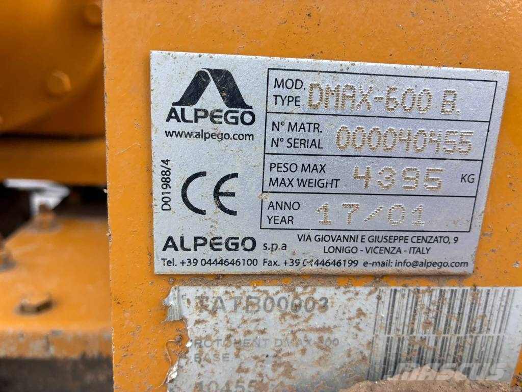 Alpego dmax 600 석발기