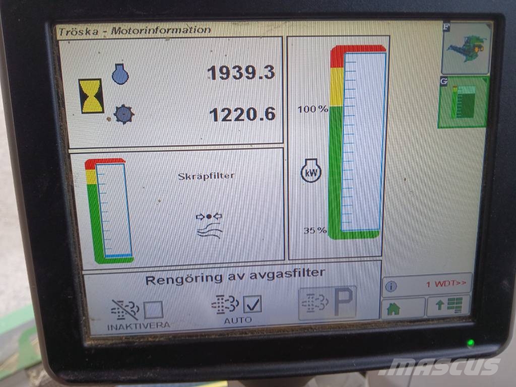 John Deere S 670 i حصادات