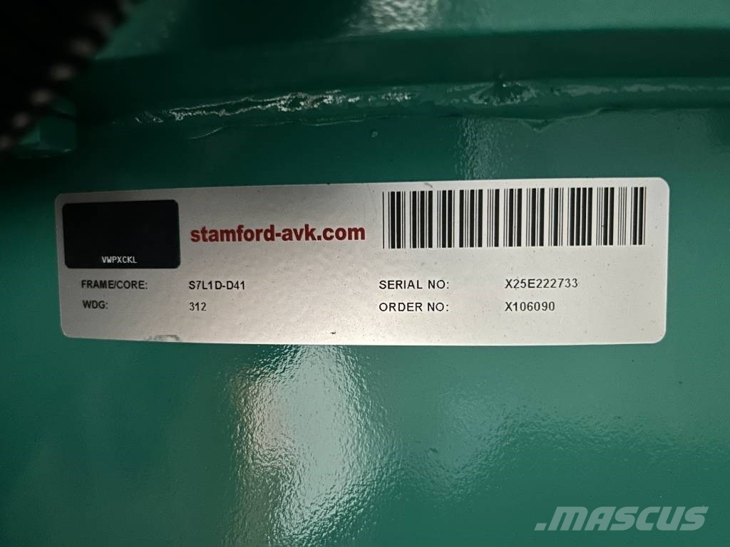 Cummins C1675D5A - 1.675 kVA Generator - DPX-18534-O ディーゼル発電機