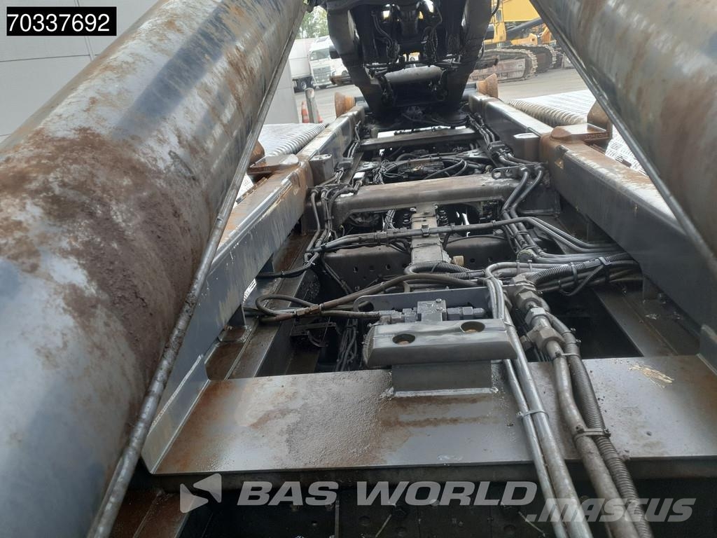 Volvo FM 460 6X2 Meiller RS26 67K containersystem Lift+s Treileri ar āķi