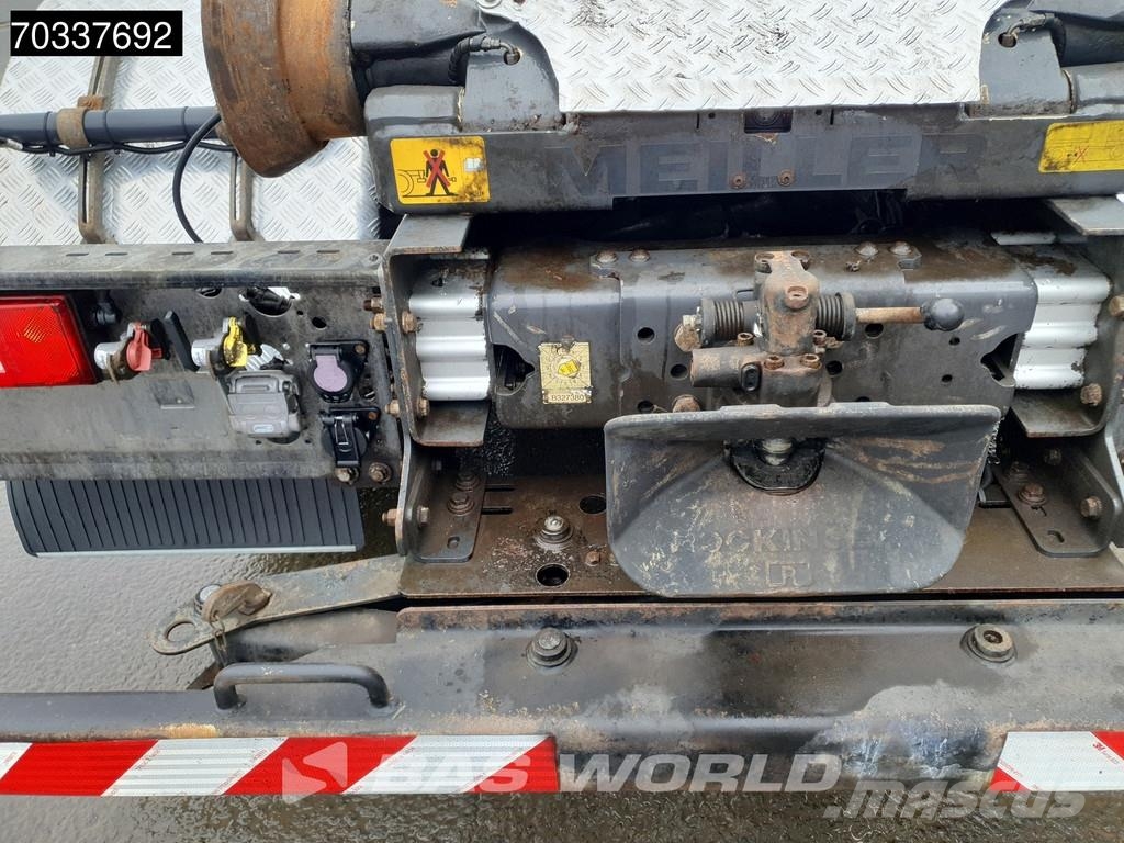 Volvo FM 460 6X2 Meiller RS26 67K containersystem Lift+s Treileri ar āķi