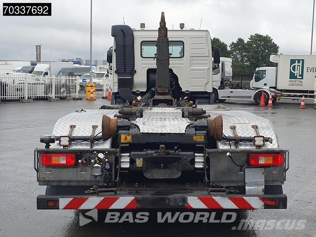 Volvo FM 460 6X2 Meiller RS26 67K containersystem Lift+s Treileri ar āķi