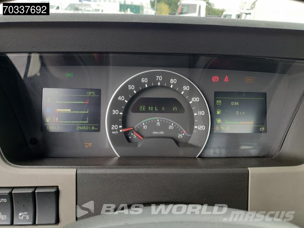 Volvo FM 460 6X2 Meiller RS26 67K containersystem Lift+s Treileri ar āķi