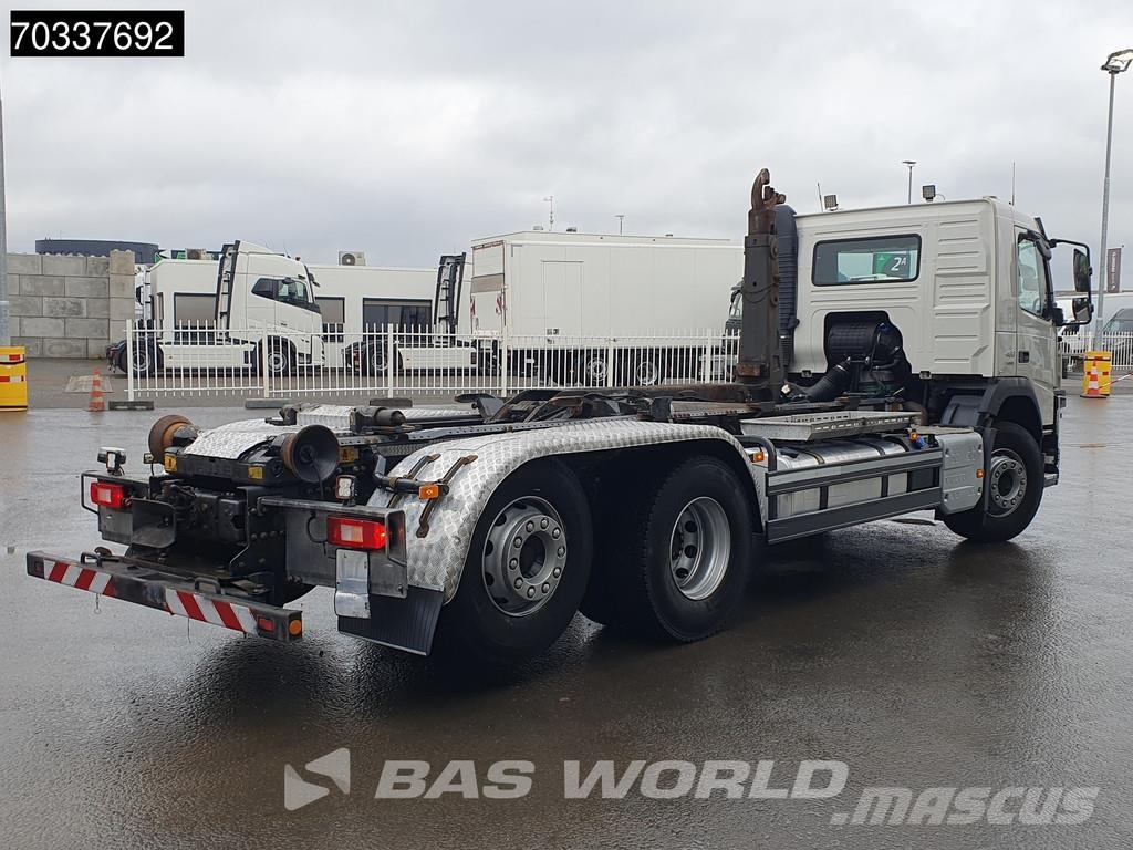 Volvo FM 460 6X2 Meiller RS26 67K containersystem Lift+s Treileri ar āķi